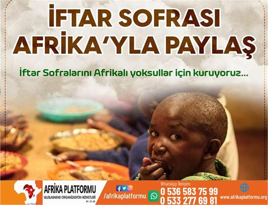 Afrika'da İftar Organizasyonları