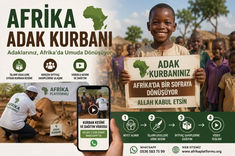 Afrika Adak Kurbanı, Güvenilir ve Videolu Kurban Kesimi